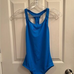 Nike Blue One-Piece Swimsuit